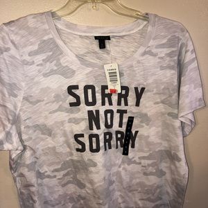 NWT Torrid tee size 3.
